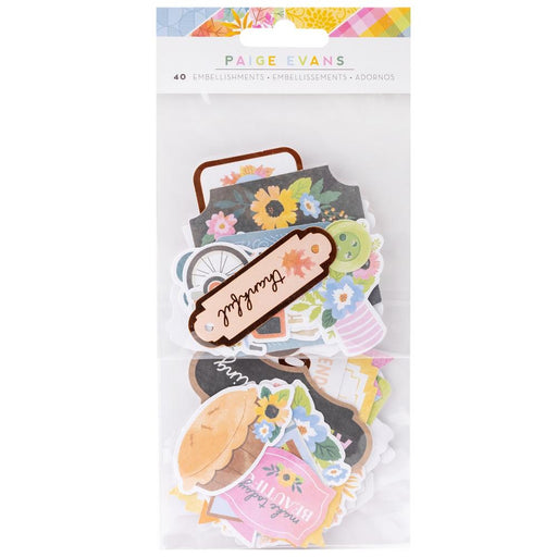 American Crafts Paige Evans Garden Shoppe - Ephemera Icons