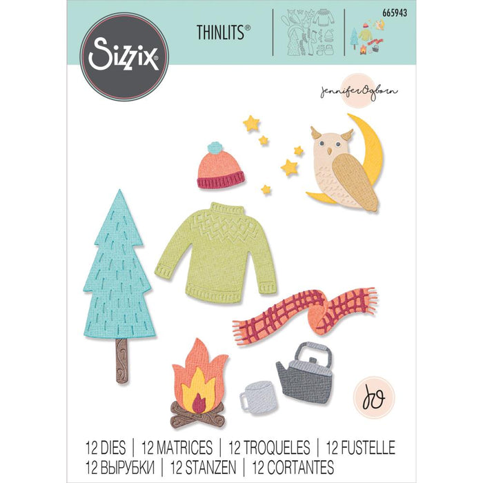 Sizzix Thinlits Die - Cozy Woodland