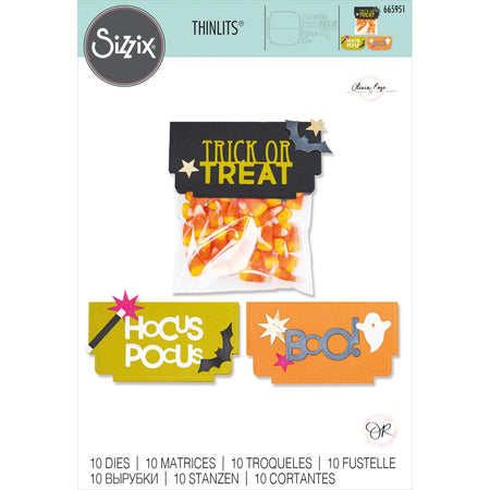 Sizzix Thinlits Die - Halloween Toppers