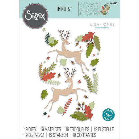 Sizzix Thinlits Die - Delightful Deer