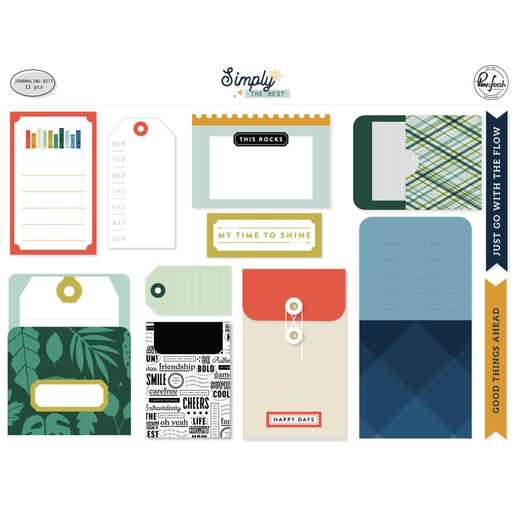 Pinkfresh Studio Simply The Best - Journaling Bits