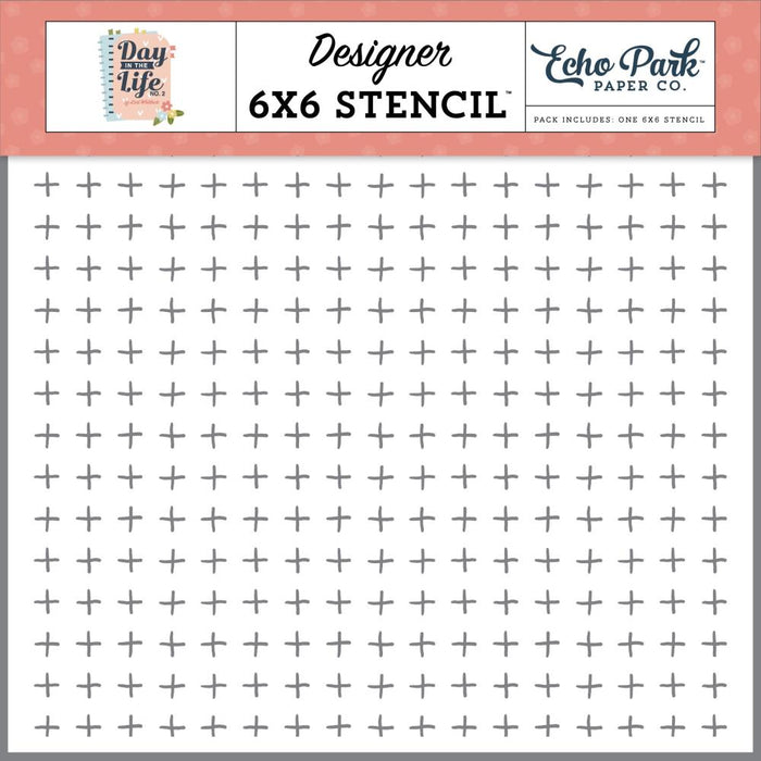 Echo Park Day In The Life No. 2 - Make It Happen Stencil