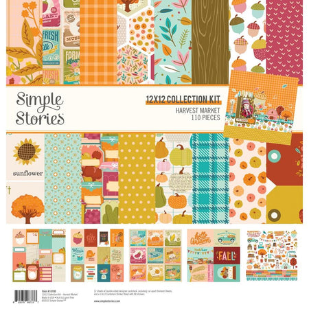 Simple Stories Harvest Market - 12x12 Collection Kit