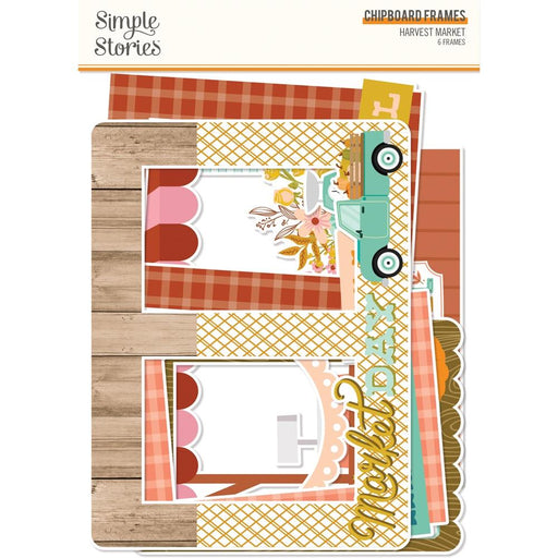 Simple Stories Harvest Market - Chipboard Frames