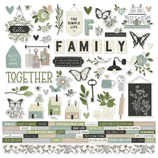 Simple Stories The Simple Life - Combo Stickers