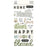 Simple Stories The Simple Life - Foam Stickers