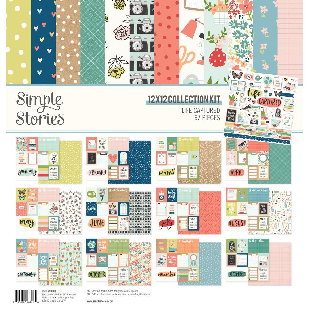 Simple Stories Life Captured - 12x12 Collection Kit