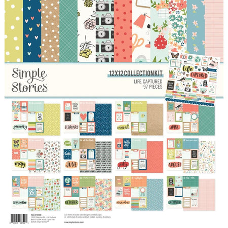 Simple Stories Life Captured - 12x12 Collection Kit