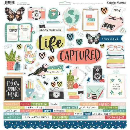 Simple Stories Life Captured - Combo Stickers