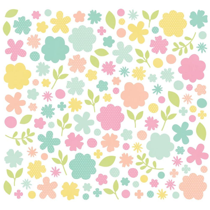 Simple Stories Color Vibe - Lights Flower Bits & Pieces