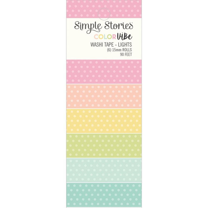 Simple Stories Color Vibe - Lights Washi Tape