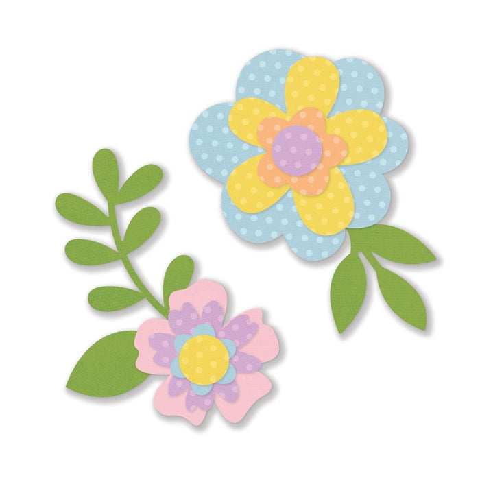 Simple Stories Color Vibe - Spring Flower Bits & Pieces