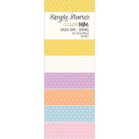 Simple Stories Color Vibe - Spring Washi Tape