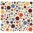 Simple Stories Color Vibe - Fall Flower Bits & Pieces