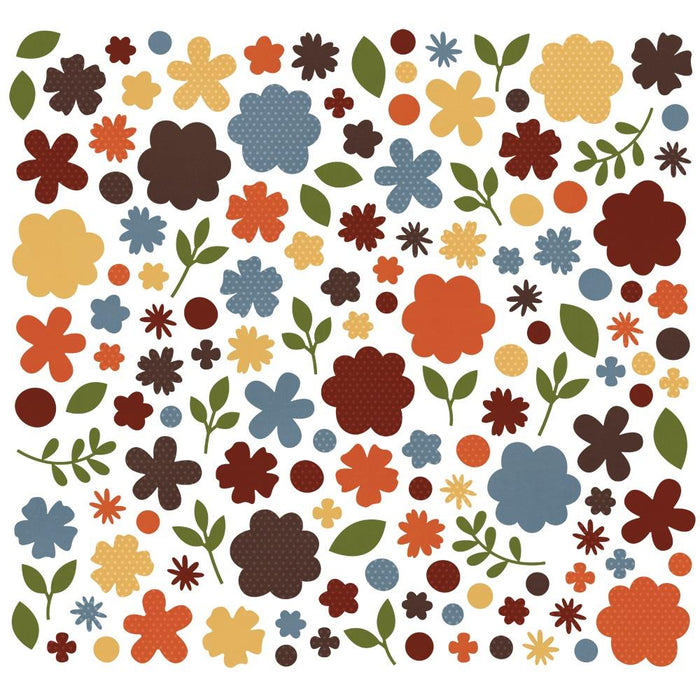 Simple Stories Color Vibe - Fall Flower Bits & Pieces