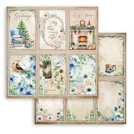 Stamperia Romantic Cozy Winter - Cards