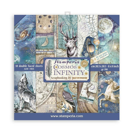 Stamperia Cosmos Infinity - 8x8 Paper Pack