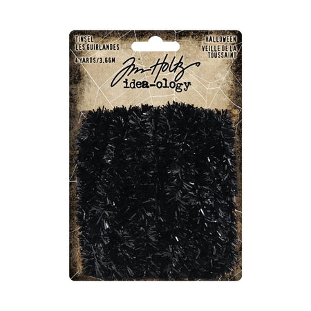 Tim Holtz Idea-ology - Black Tinsel Trimmings