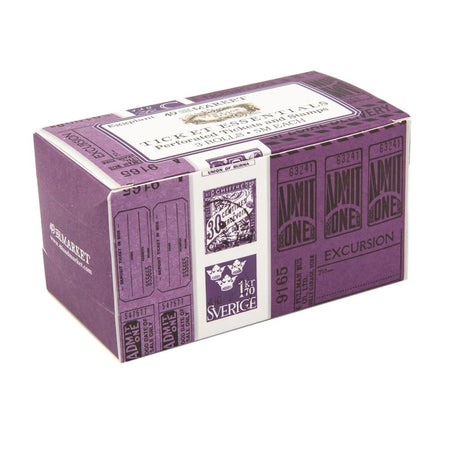 49 & Market Vintage Bits Essential Tickets - Eggplant