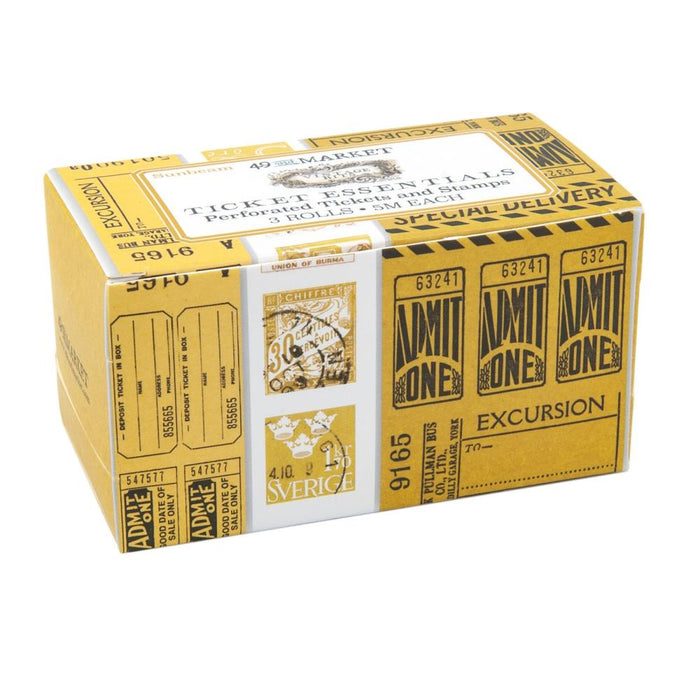 49 & Market Vintage Bits Essential Tickets - Sunbeam
