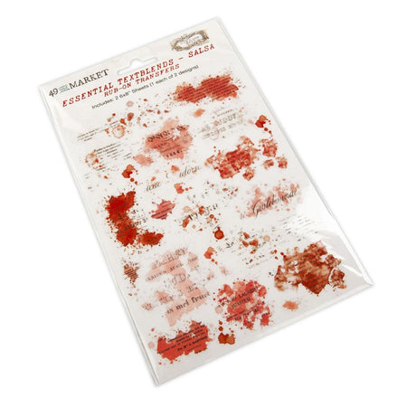 49 & Market Essential Textblends - Salsa Rub-Ons