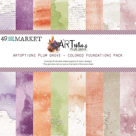 49 & Market ARToptions Plum Grove - 12x12 Foundations Collection Pack