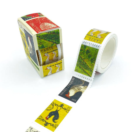 49 & Market Vintage Artistry Countryside - Postage Washi Tape Roll
