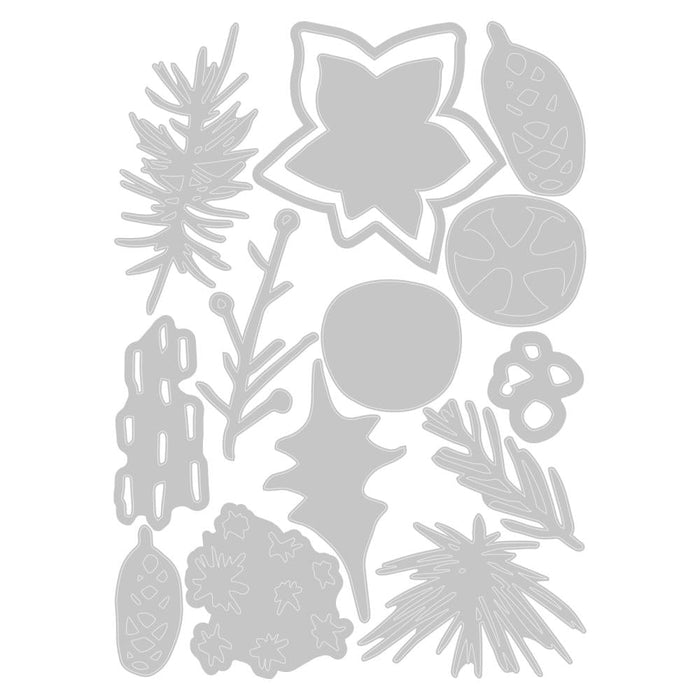 Sizzix Tim Holtz Alterations Thinlits Die - Modern Festive