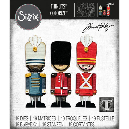 Sizzix Tim Holtz Alterations Thinlits Die - Harvey Colorize