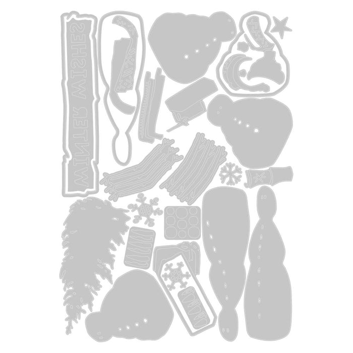 Sizzix Tim Holtz Alterations Thinlits Die - Twig & Stump