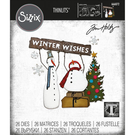 Sizzix Tim Holtz Alterations Thinlits Die - Twig & Stump