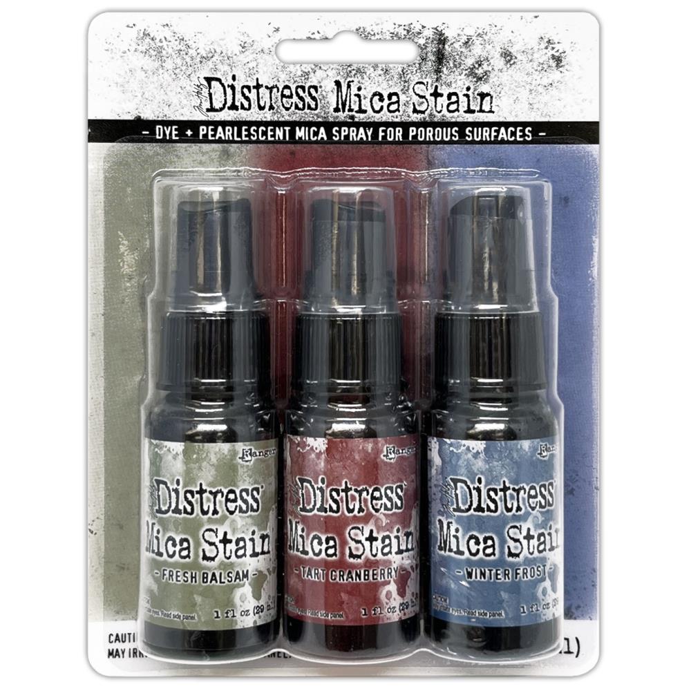 Ranger Tim Holtz Mica Stain Set - Holiday Set 3
