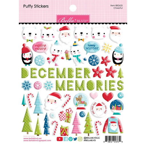 Bella Blvd The North Pole - Cheerful Puffy Stickers