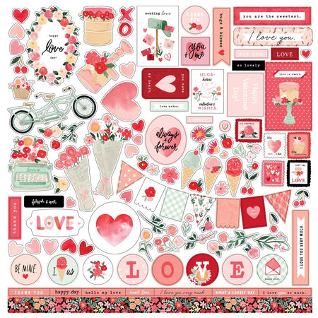Carta Bella My Valentine - Element Stickers