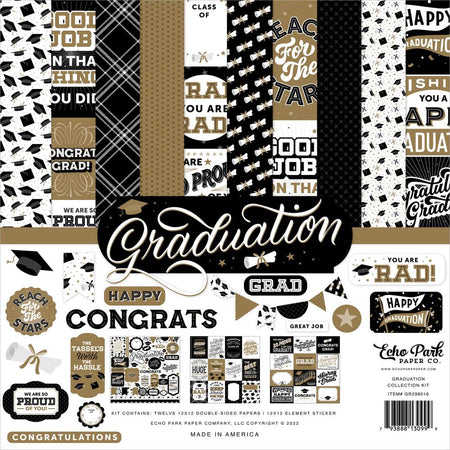 Echo Park Graduation - 12x12 Collection Kit