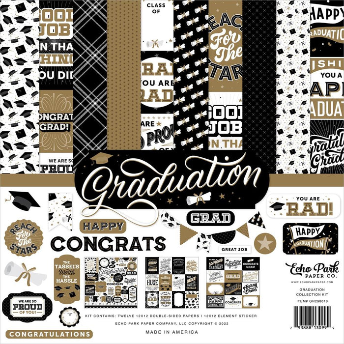Echo Park Graduation - 12x12 Collection Kit