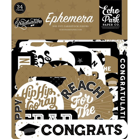Echo Park Graduation - Ephemera Icons