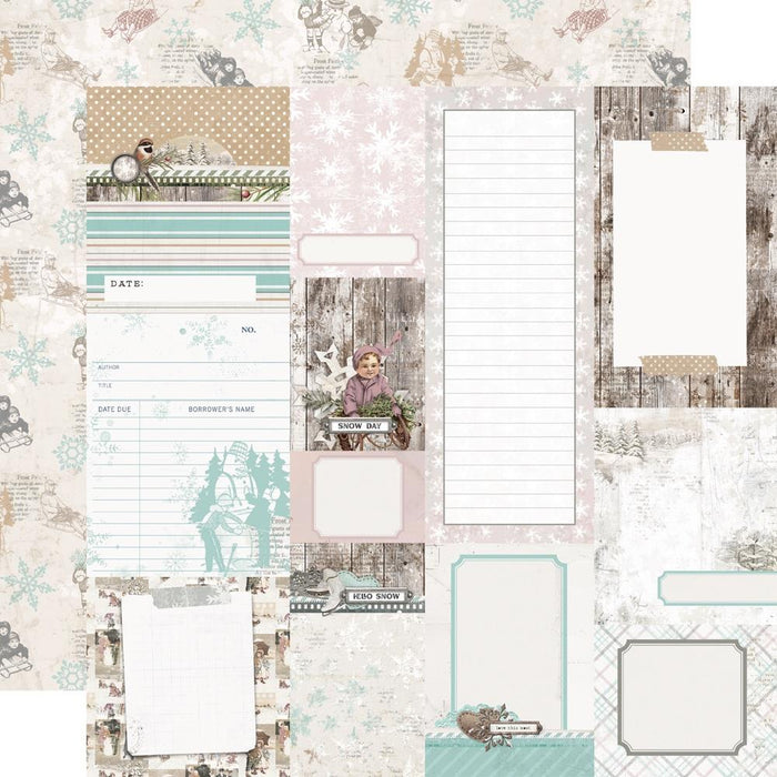 Simple Stories Simple Vintage Winter Woods - Journal Elements
