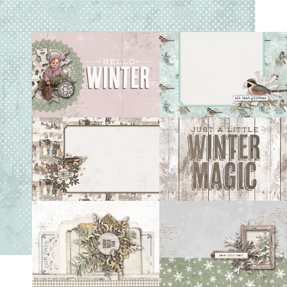 Simple Stories Simple Vintage Winter Woods - 4x6 Elements