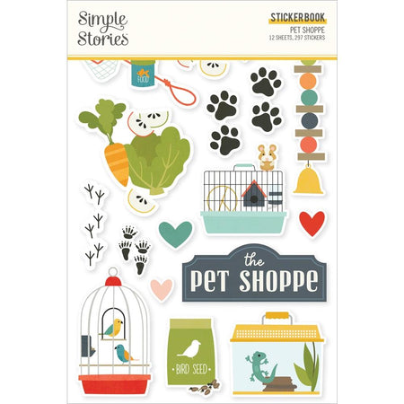 Simple Stories Pet Shoppe - Sticker Book