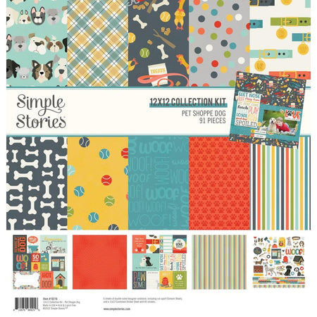 Simple Stories Pet Shoppe Dog - 12x12 Collection Kit