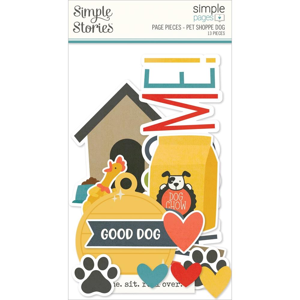 Simple Stories Pet Shoppe Dog - Page Pieces