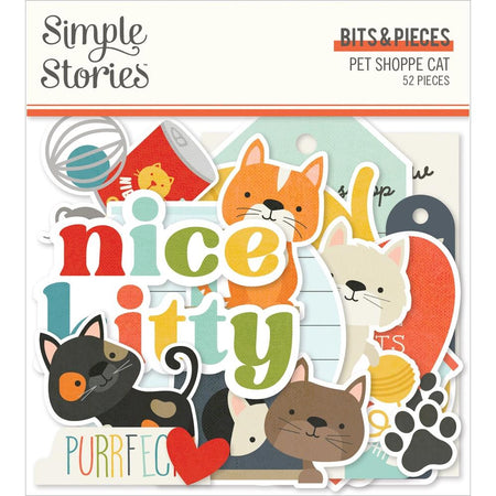 Simple Stories Pet Shoppe Cat - Bits & Pieces