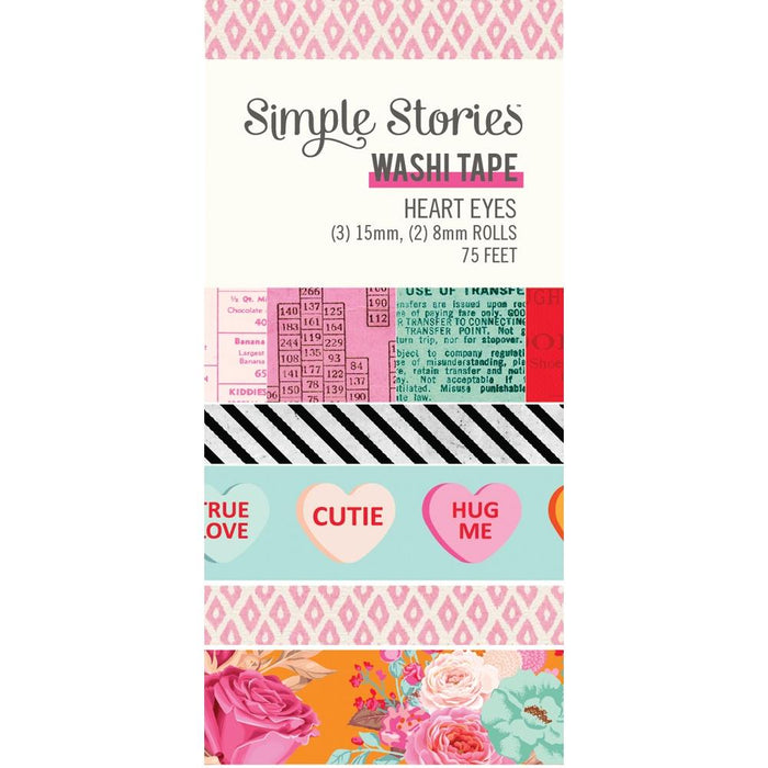 Simple Stories Heart Eyes - Washi Tape