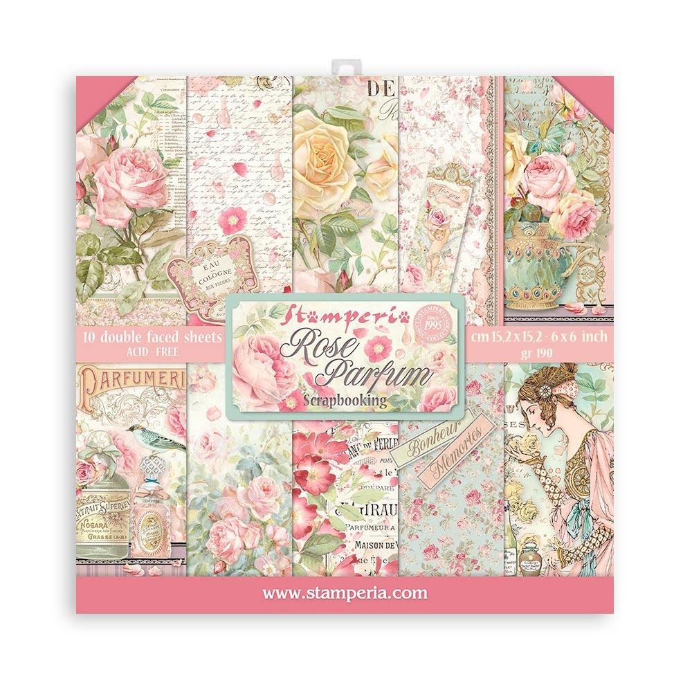 Stamperia Rose Parfum - 6x6 Paper Pack