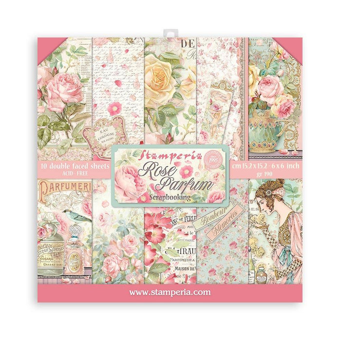 Stamperia Rose Parfum - 6x6 Paper Pack
