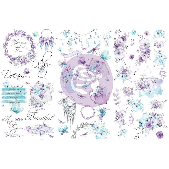 Prima Aquarelle Dreams - Rub Ons