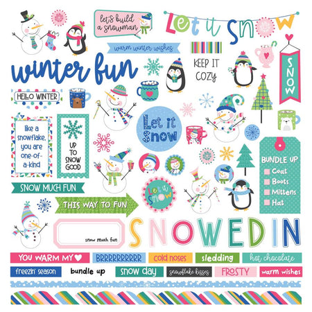 Photoplay Snow Day - Element Stickers