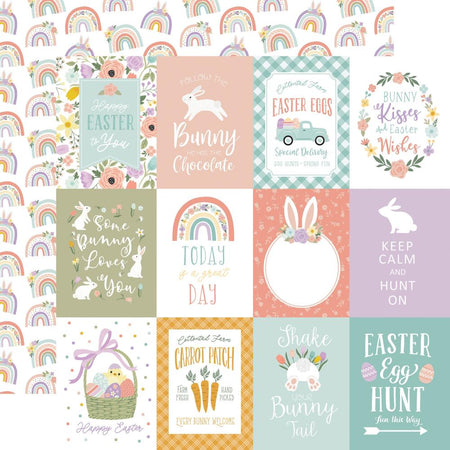 Echo Park It's Easter Time - 3x4 Journaling Cards