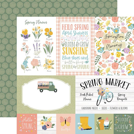 Echo Park It's Spring Time - 4x6 Journaling Cards